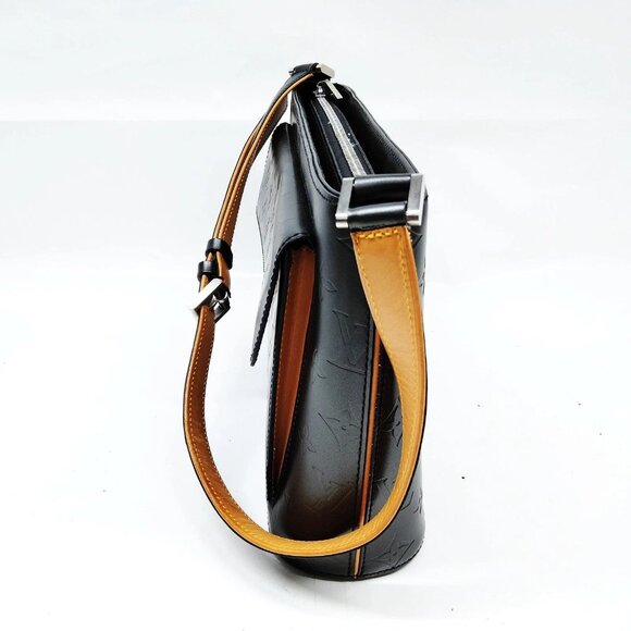 Authentic Louis Vuitton Alston Black Monogram Shoulder Bag mn660-121425 - Picture 3 of 16